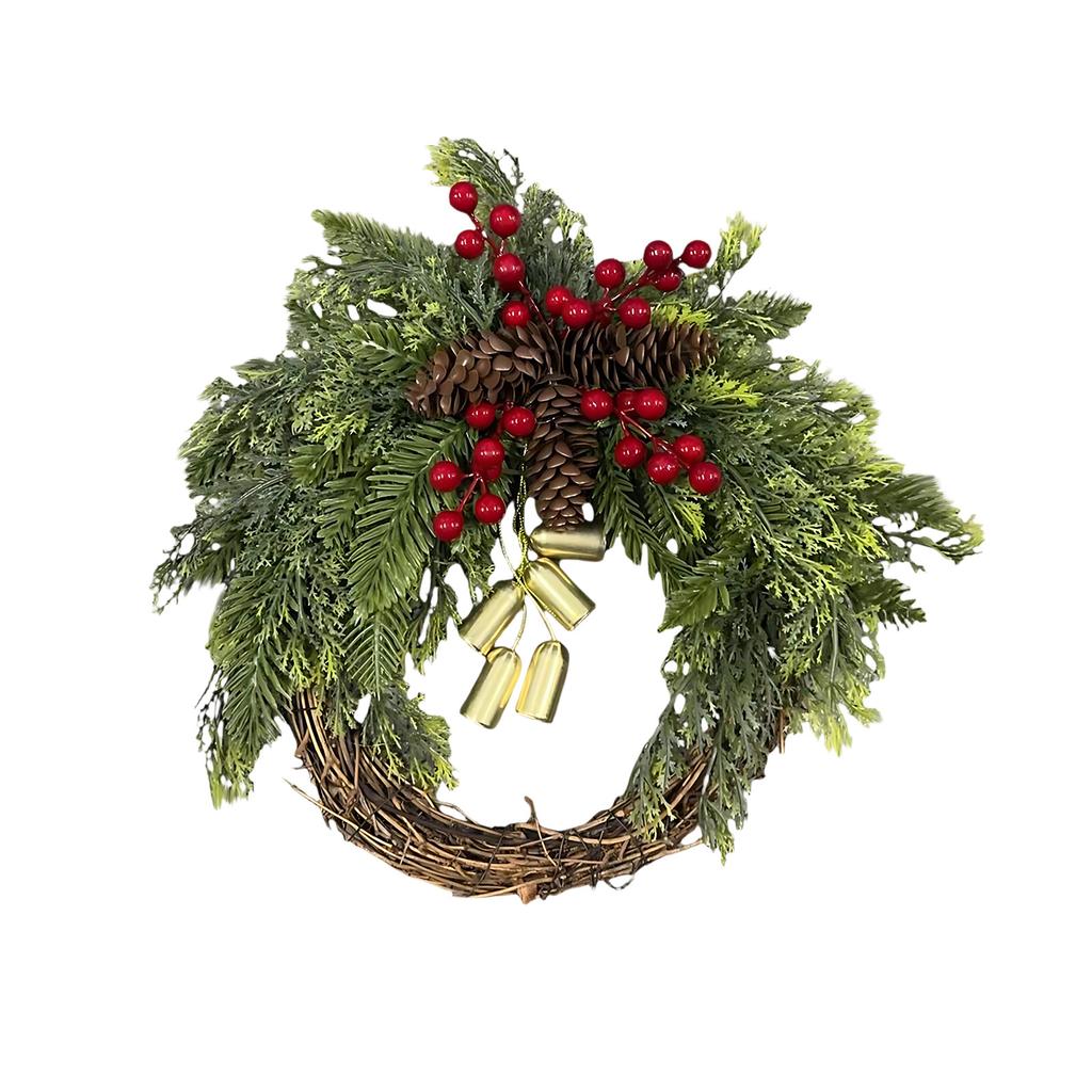 Christmas Wreath Boho Wreath Christmas Day Wreath Home Decoration Door Wall Decoration