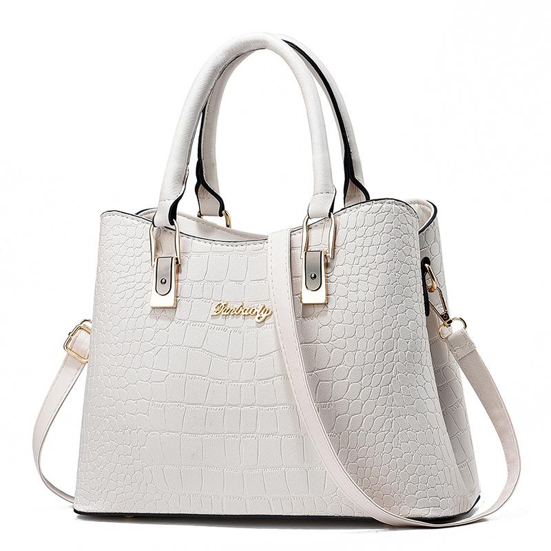 Handbag Latest Trendy Style Middle-aged Women's Bag Mother Large Size Capacity High-grade Single-shoulder Crossbody Bag