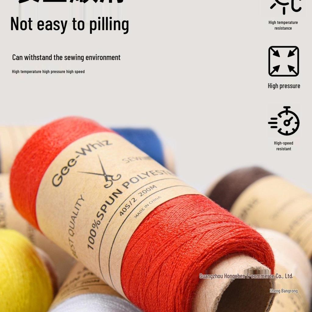Set de Hilos de Coser Coloridos de Alta Calidad para Coser a Mano y a Máquina