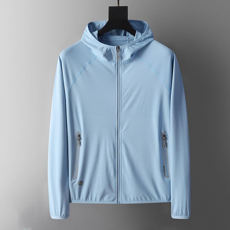 

Men s Summer Sports Lightweight Breathable UV-Protective Hooded Outdoor Fishing Shirt 4XL