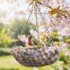 Bite Resistant Hanging Bird Nest Scratch Resistant Bird Cage Bed Bird Climbing Swing  Hatching