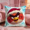 Angry BBirdss Game Classic Cushion Cover Premium Comfort Reversible Pillow Cove Two In One Design For Any Room  Car Interior