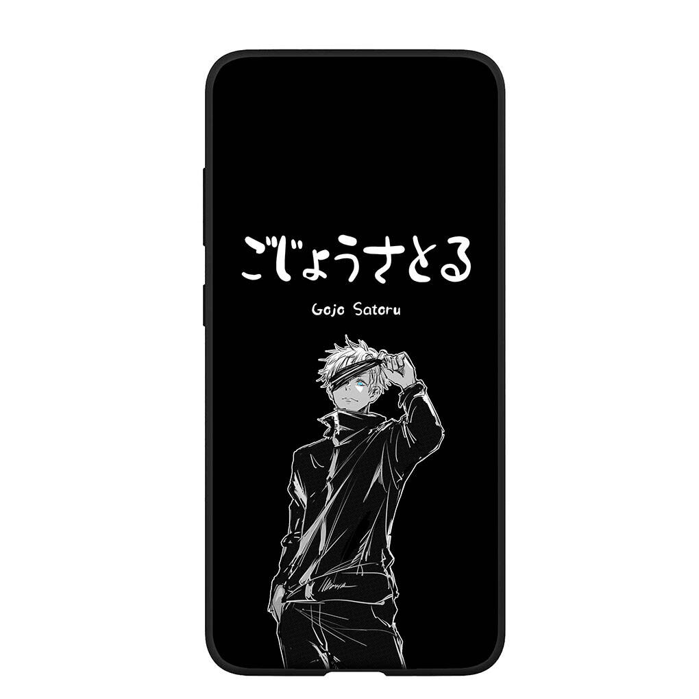 Pouzdro na telefon pro Samsung Galaxy S25 S23 S22 S24 Ultra FE A05 A06 A15 A16 A36 A37 A35 A54 A55 A56 A57 A25 A26 A53 Komiksy Jujutsu Kaisen Gojo Satoru Kryt