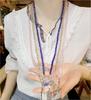 Rhinestone Applicable Shell Lanyard Universal Long Lanyard Crystal Lanyard Mobile Phone Case Neck Lanyard Camera Mobile Phone Chain