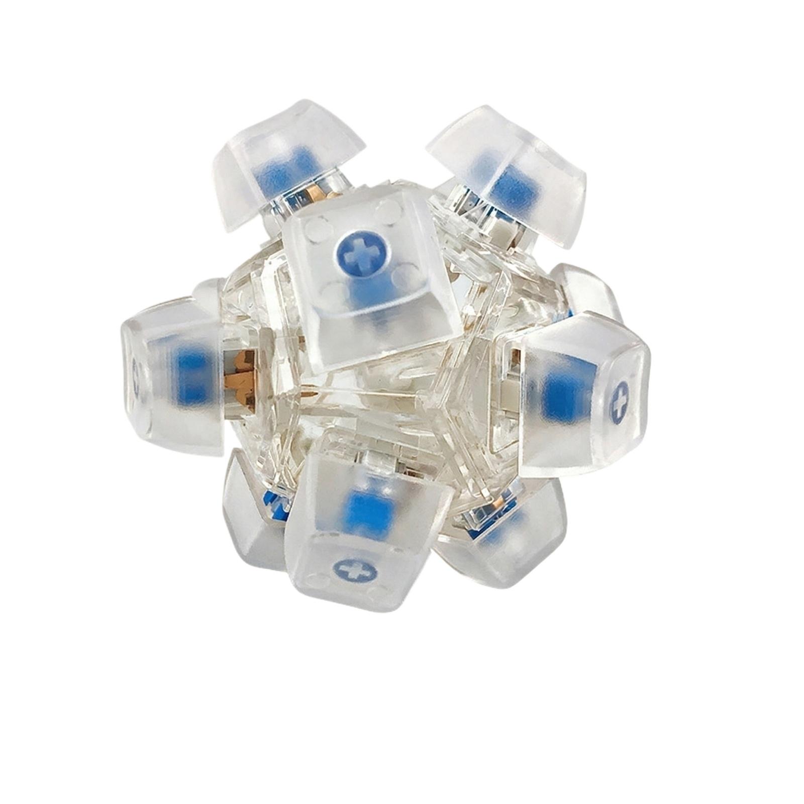 

Mechanical Button Stress Relief Toy With Sound: Press To Decompress Silent: Six-Button Decompression Button : Stress Relief Toy One Size