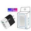 33W GaN USB Charger: QC 3.0 & PD Fast Charging, 9V/12V, US/EU Standard