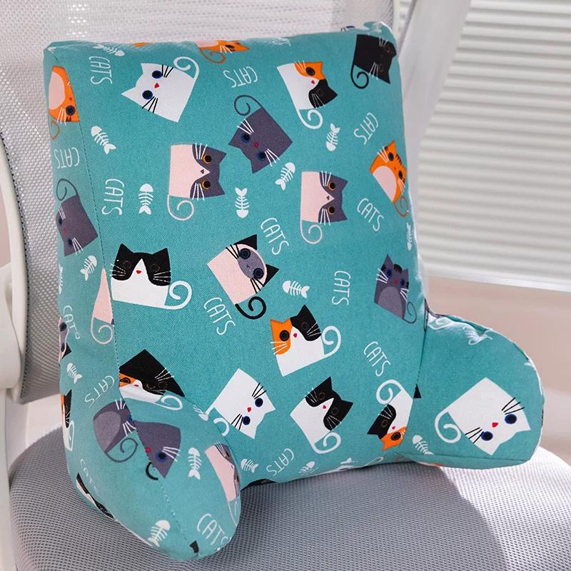 Nap Pillow Lumbar Support Cushion Reading Pillow Workstation Seat Cushion Independent Inner Core Double-layer Zipper Easy To Disassemble and Wash