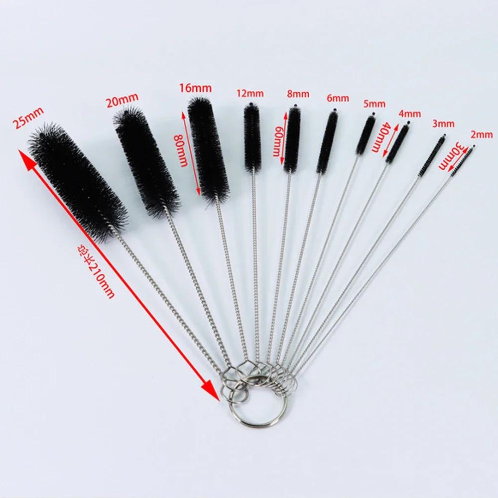 

Multifunctional nylon brush tool set household cleaning brush straw glass tube cleaning brush household cleaning tool