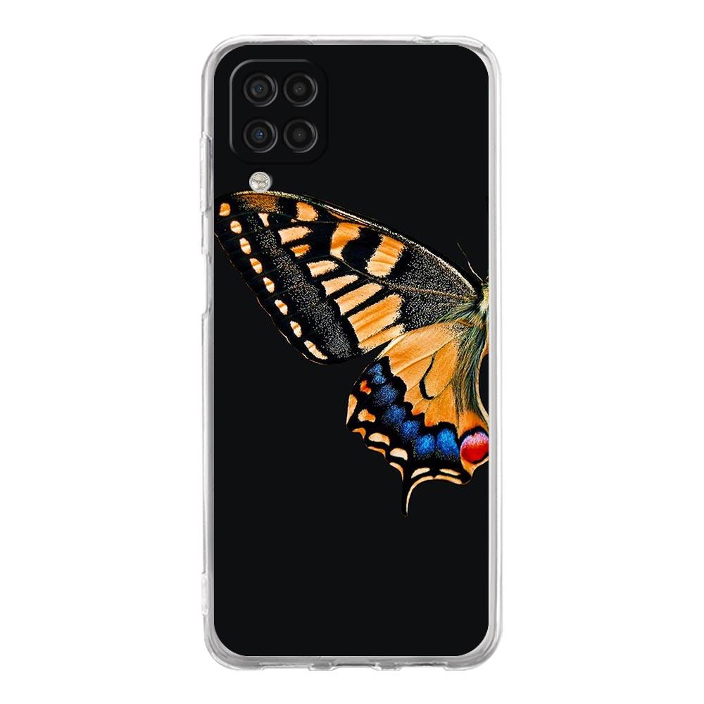 Clear Phone Case for Samsung Galaxy A13 A51 A71 A21S A12 A11 A31 A52 A41 A23 A53 A73 A32 5G A03S Soft Silicone Cover Butterfly