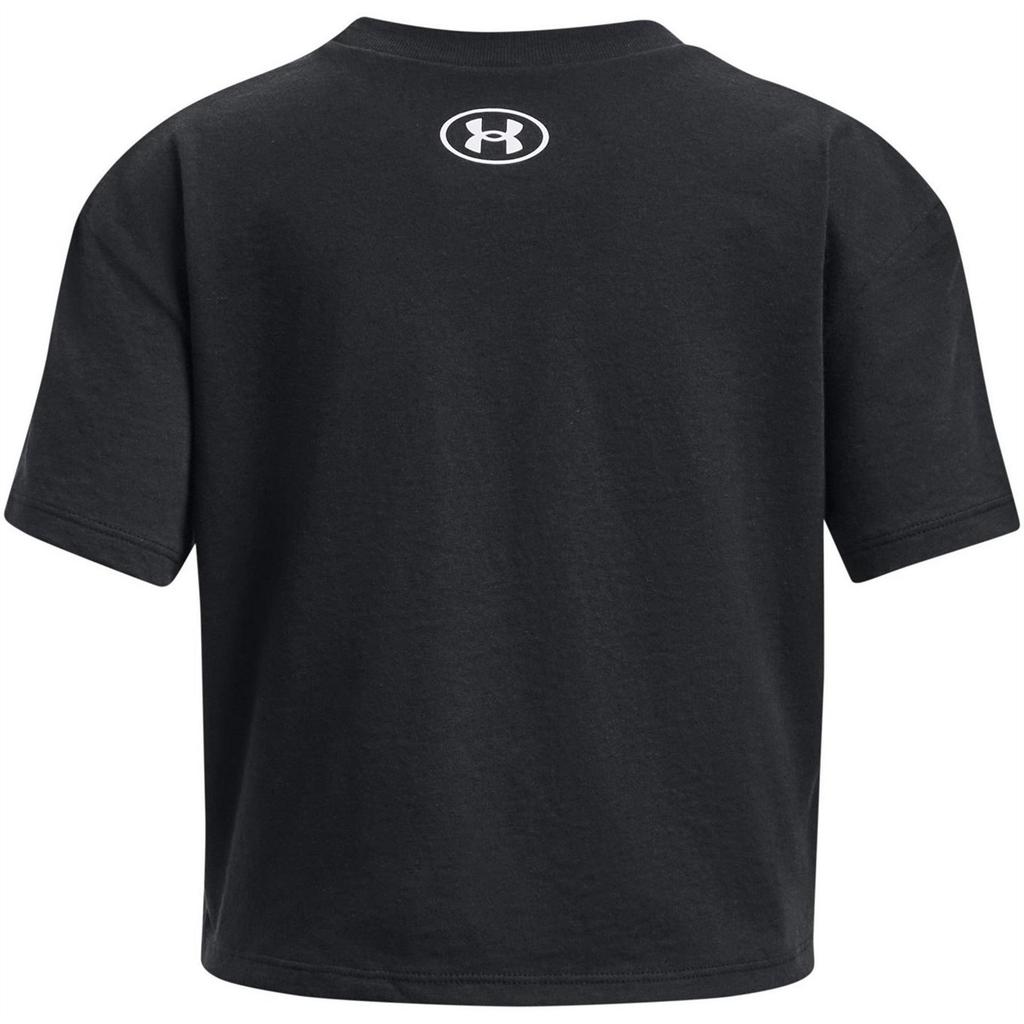 Under Armour Childrens/Kids Sportstyle Logo Crop T-Shirt