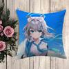 Anime Pillow Blue Archive Fall Decor Cushion Cover x Pilow Cases Car Decoration Throw Pillows Decorative Pillowcases