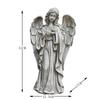 European Angel Girl Resin Sculpture for Garden Decor