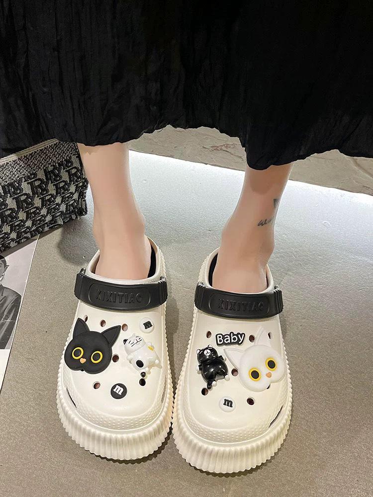 Women's Height-Boosting DIY Closed-Toe Platform Sandals