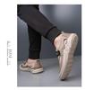 Breathable Sport Mesh Skate Shoes: Men's Soft Leather, Versatile Youth Fashion, Comfortable Non-slip Sandals