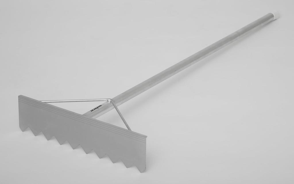 Akabane (AKABANE) Mini Rake, Tooth Type, Bunker Rake, Handle Length 1m, Ground Leveling, K-170