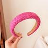 Pink Series Women's Versatile High-Top Non-Slip Hairband - Perfect for Outings, Face Washing, and Sweet Styles