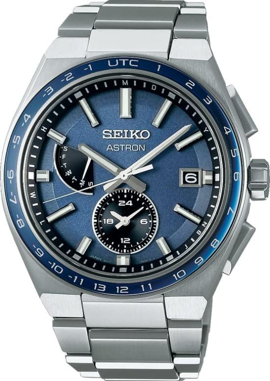 

[Seiko Watch] Astron NEXTER Solar Radio SBXY037 Men s Silver Watch