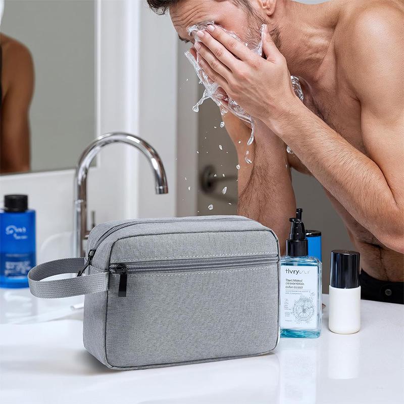 Outdoor Waterproof Travel Toiletry Bag - Portable and Wear-resistant Makeup Organizer for Business Trips