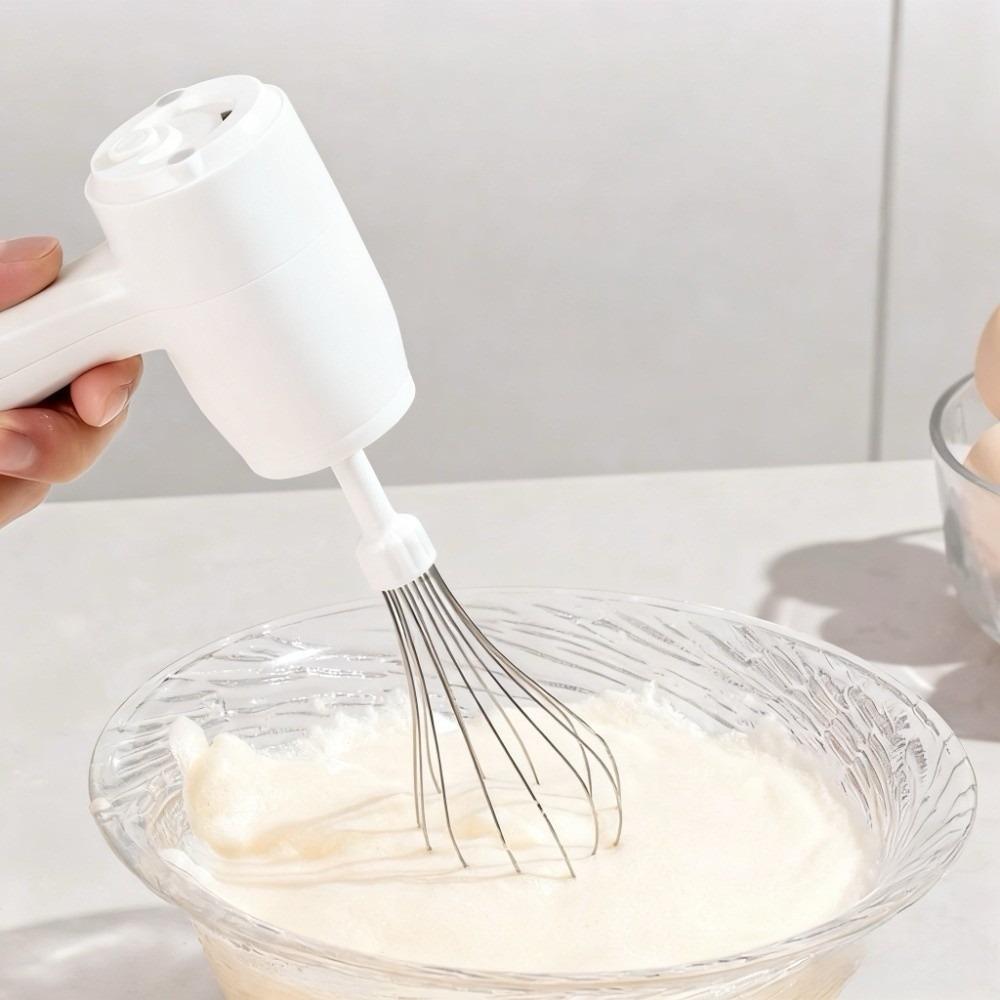 Електричний вінчик з USB-зарядкою, автоматичний спінювач молока, бездротовий збивач яєць, для домашньої кухні