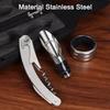Bottle Shape Corkscrew Set Simulation High-End Red Wine Tool Kit Portable Multifunctional Red Wine Toolbox For Wine Lovers