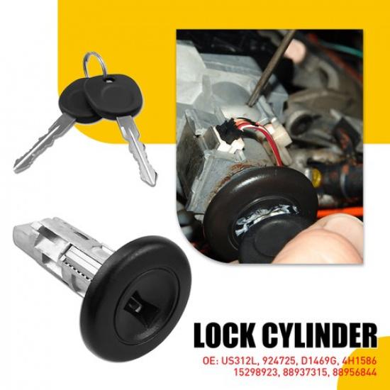 Door Lock Cylinder Kit W/ Key For Silverado Chevrolet GMC Sierra Yukon Hummer H2