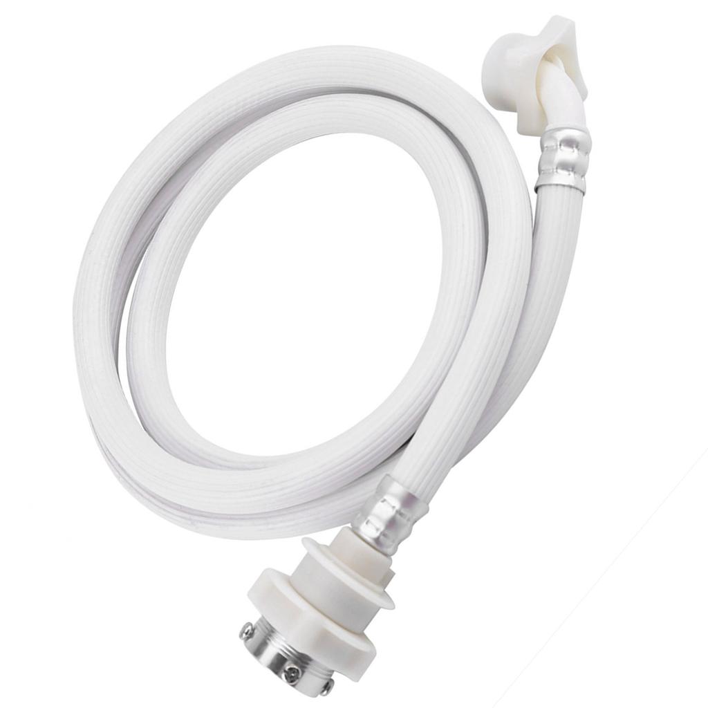 Máquina de lavar roupa Mangueira de entrada de água Tubo de lavagem Conector de tubo Cor branca Comprimento longo