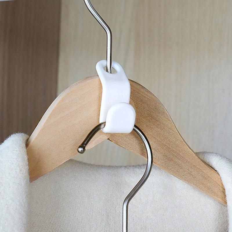 5PCS home hanger connection hook fashion hanger connection buckle, series storage multi-layer stackable connection buckle hook