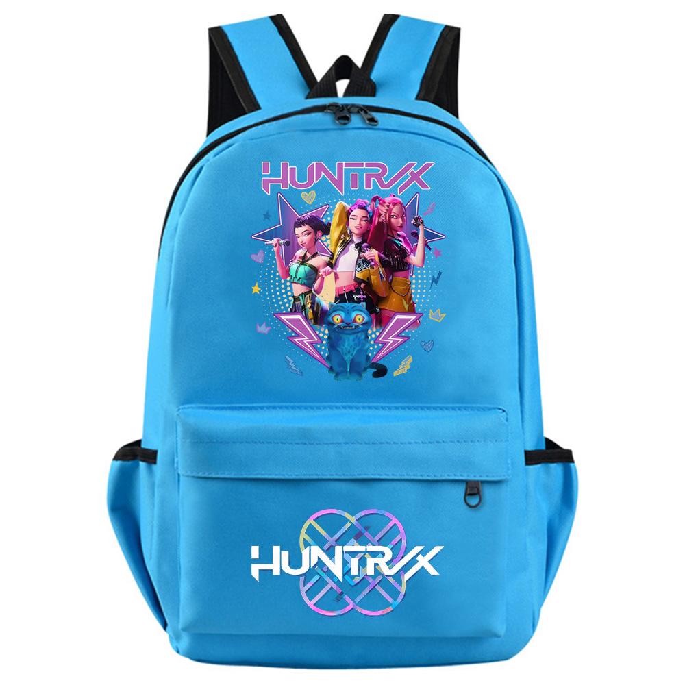 Anime Kpop Demon Hunters Printed Backpack for Teenager Student Girl Boy Bookbag Schoolbag Women Large Capacity Travel Bag Kid Gift Rucksak