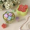 Flower Silicone Mold Set For Candle Making Flower Pot Resin Casting Molds For Diy Crafts