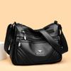 2026 New Fashionable Soft Leather Retro Mother Bag Middle-aged Women's Temperament Cross-body Casual Light Large Capacity Female