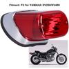 Yamaha Villago XV250/XV400 Motorcycle Replacement Brake Light Taillight - ABS Red - Repair Parts