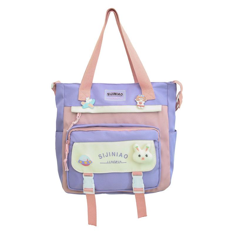 Zaino da Studentessa - Grande Capacità, alla Moda, Monospalla, Borsa a Tracolla, Borsa Casual da Donna