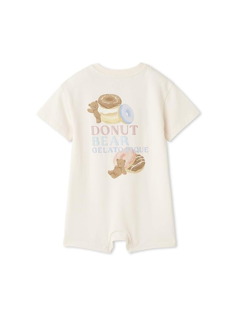 BABY Donut Bear Print Romper PBCO252495 PNK 80 [Gelato Pique]