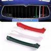 3pcs For Maserati Ghibli 2014- 2016 M-Color Front Grille Strip Cover Trim Insert