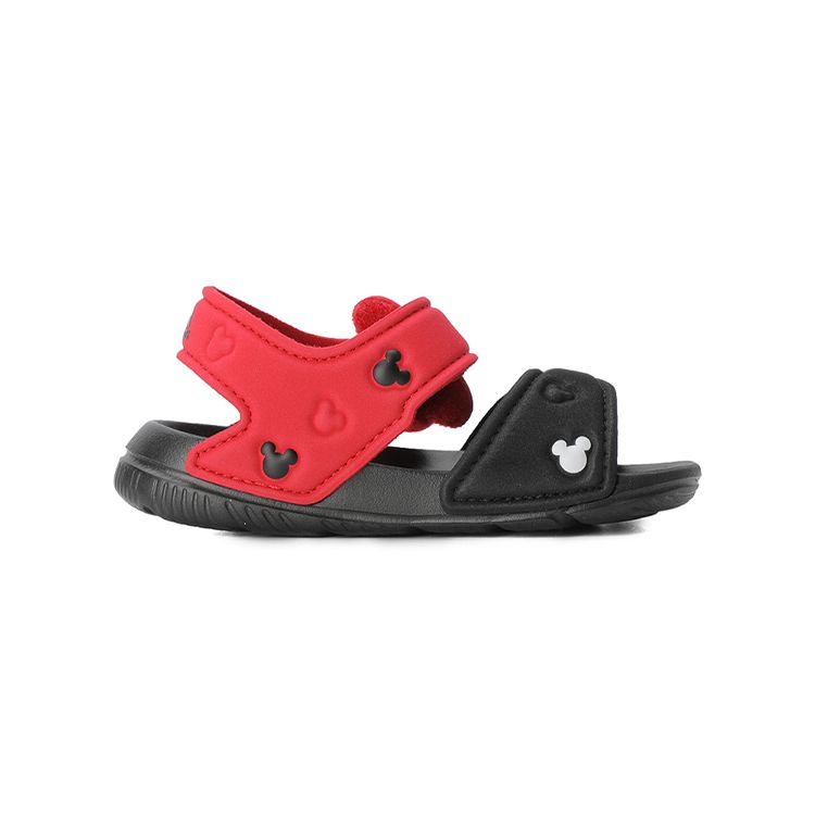 Adidas Altaswim Disney M&M Collaboration Anti-Kick Shock-Absorbing Low-Top Shoes Baby Shoes Red Black BA9303