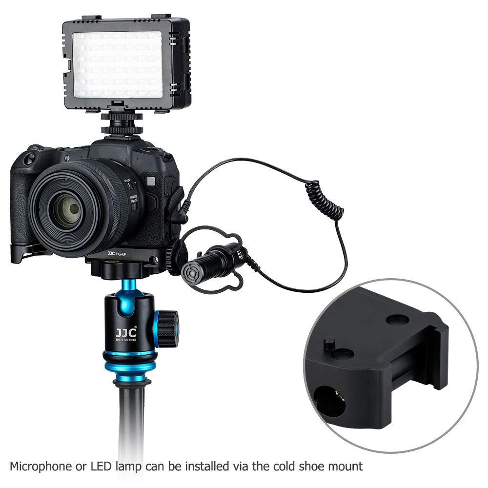 JJC Extension Hand Grip for Canon EOS EOS and EOSRP Compatible with Replacement Convenient Battery Replacement R8, RP, EOSR8, Cameras, EG-E1 Battery,