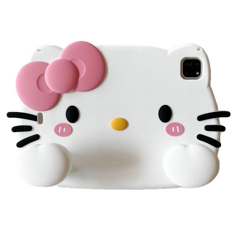Soft Silicone Cartoon IPad Case With Kickstand 9.7 Air 2 Mini 6 7 Shockproof Full Cover Protective Shell