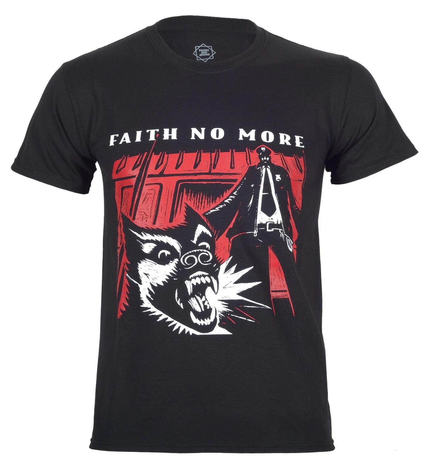 

Официальная футболка Faith No More King For A Day Черная Собака Новая S M L XL XXL M