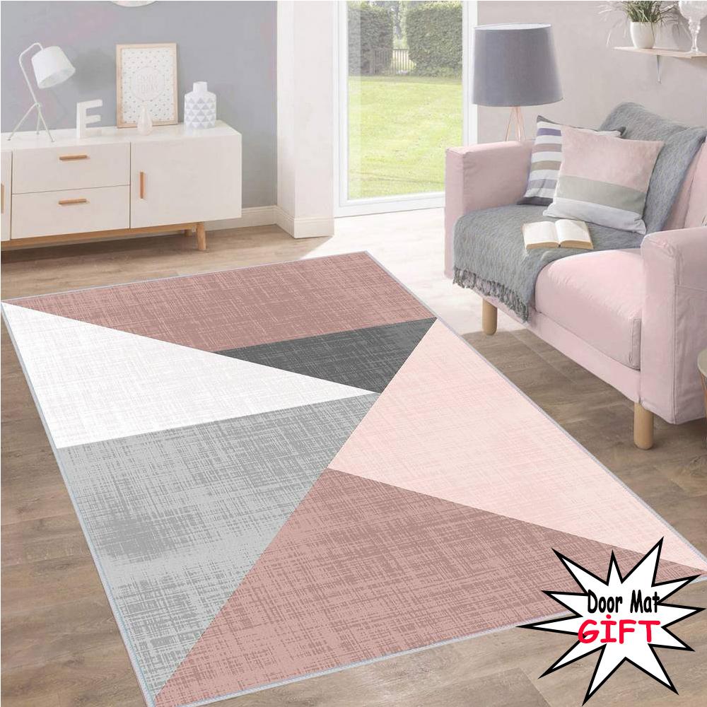 Моющийся ковер с принтом Rovigo Home RVGHOME0201-SD554