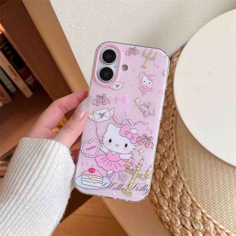 

Soft and Adorable Ballet Cat iPhone Case for iPhone 17, 16 Pro Max, 15, and 14 with High-End Appeal iPhone 13