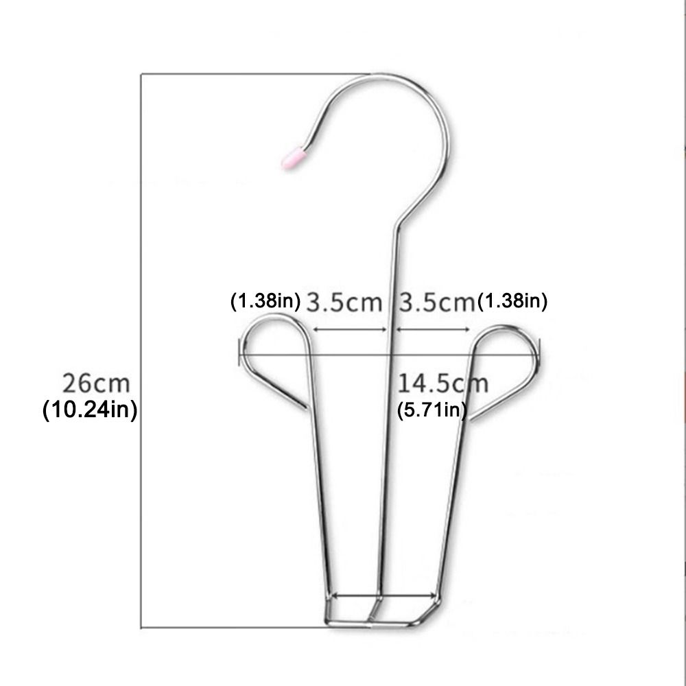 Hanging Shoe Drying Rack Stainless Steel Drying Shoe Hook Portable Shoe Rack