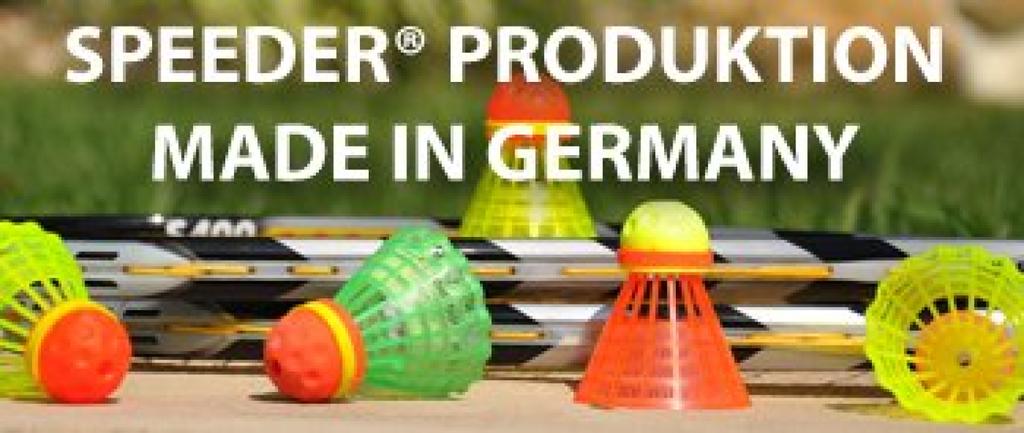 Speeder Cross Speedminton/Crossminton (3 pieces)