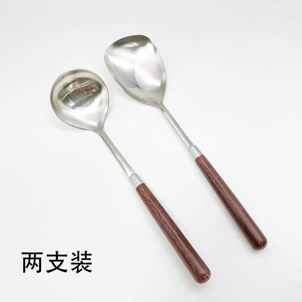 Edelstahl Löffel Schöpfkelle Vintage Zuhause Suppe Breilöffel Restaurant Hotpot Löffel Kochlöffel Schöpfkelle