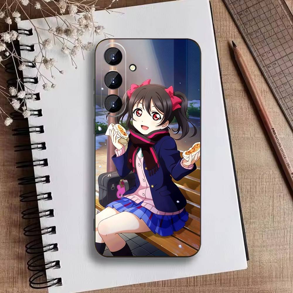 Love Live-Yazawa Nico Phone Case For Samsung Galaxy A73,A21s,A22,A31,A52,A53,A71,A41Soft Black Shell