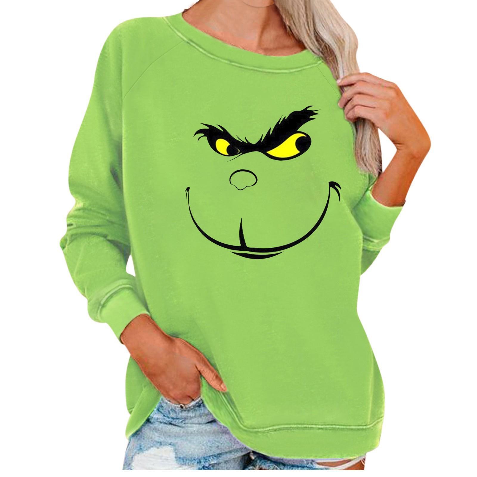 Женский повседневный и модный свитер с круглым вырезом — фото 6