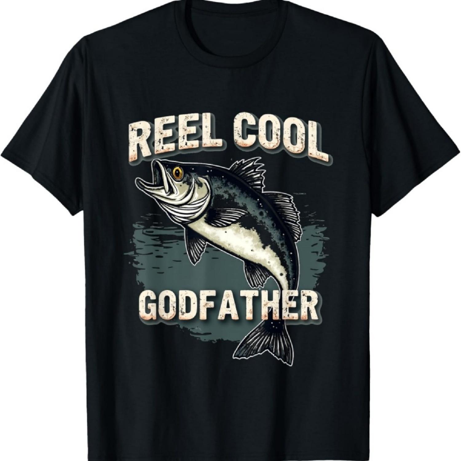 РЕАЛЬНО КРУТАЯ Футболка Godfather Fishing  Крестный отец  S