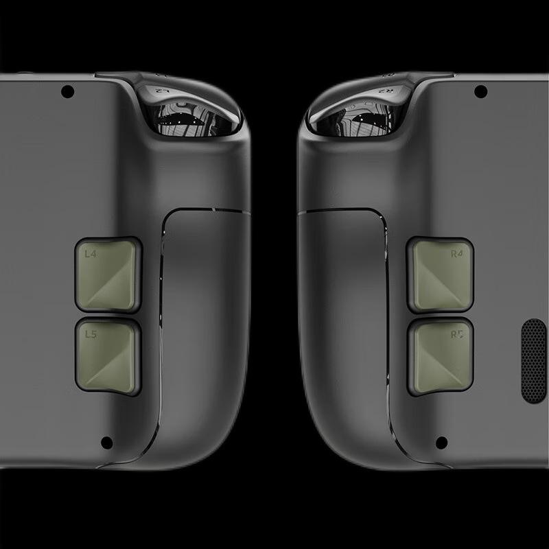 4PCS Back Button Enhancement Set for Steam Deck /OLED Anti-slip Gamepad Anti-scratch Gaming Game Pads Soft Grip Accessory