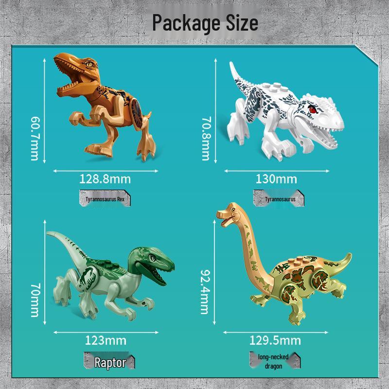 Tyrannosaurus Rex Battle Adventure Building Blocks Toy - FC3700 Series