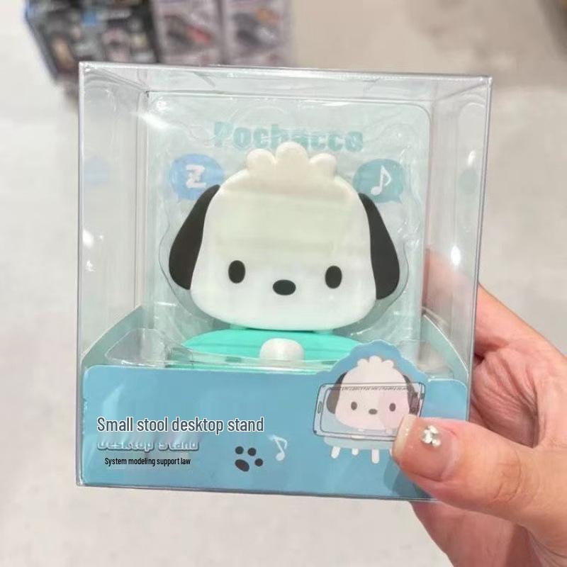 Sanrio My Melody Small Stool Phone Holder - Cute Cartoon Desktop Ornament