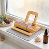 Wooden Soap Cutter Adjustable Handmade Soap Slicer Single Wire Soap Cutting Tool for Cheese Butter Cake Bread DIY Making Tool